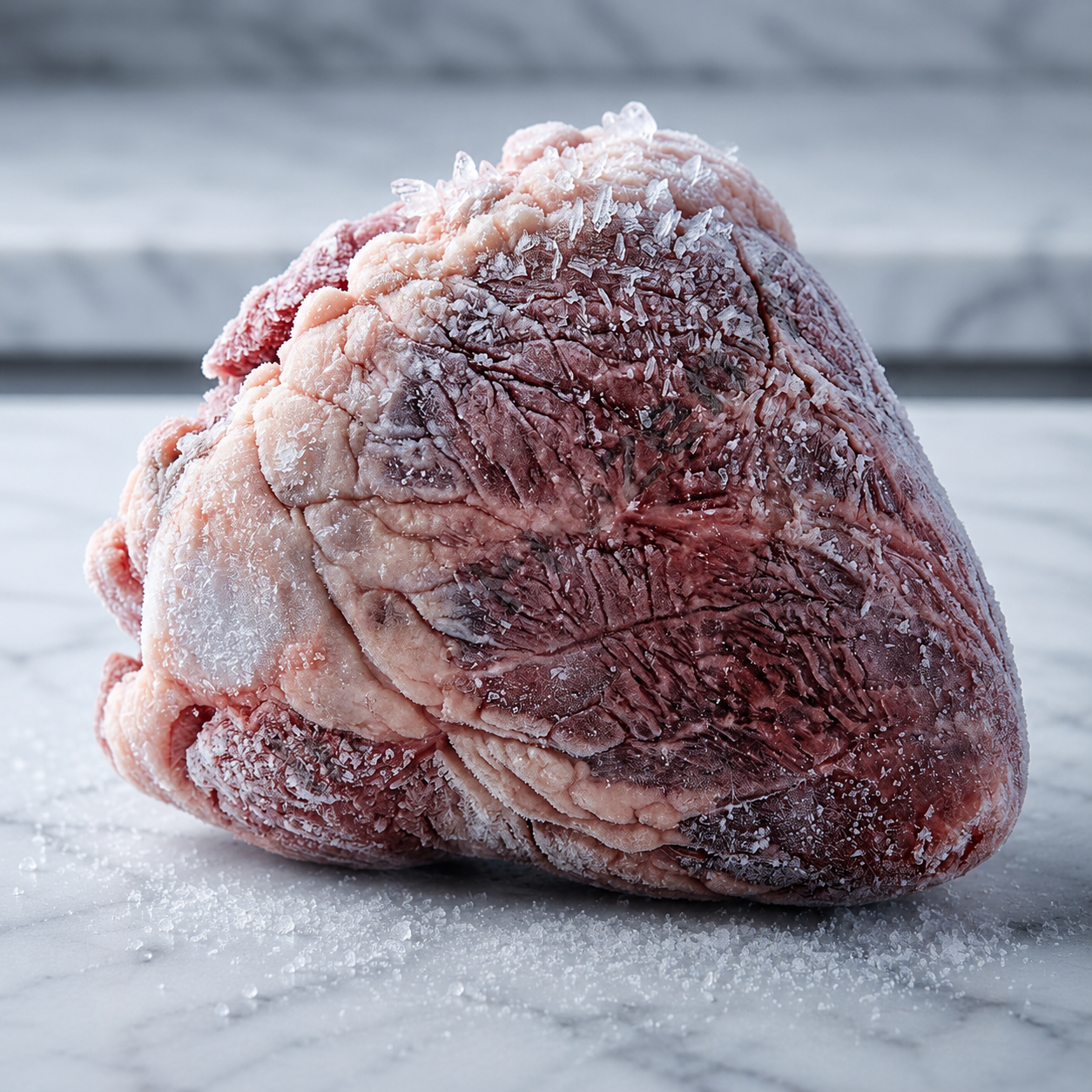 Frozen Buffalo Heart