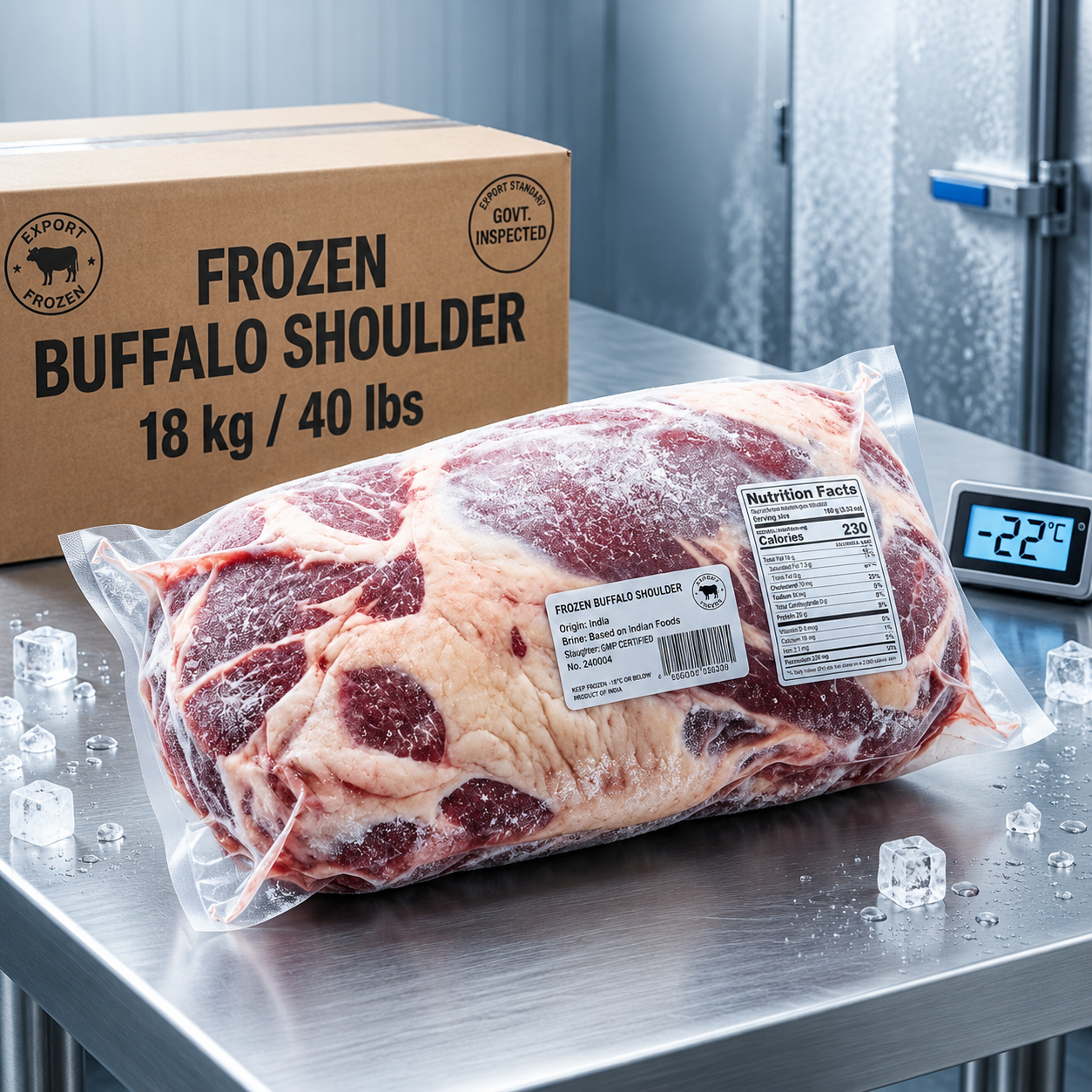 Frozen Buffalo Shoulder